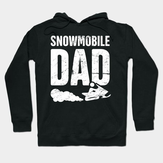 Snowmobile Dad Hoodie by MeatMan